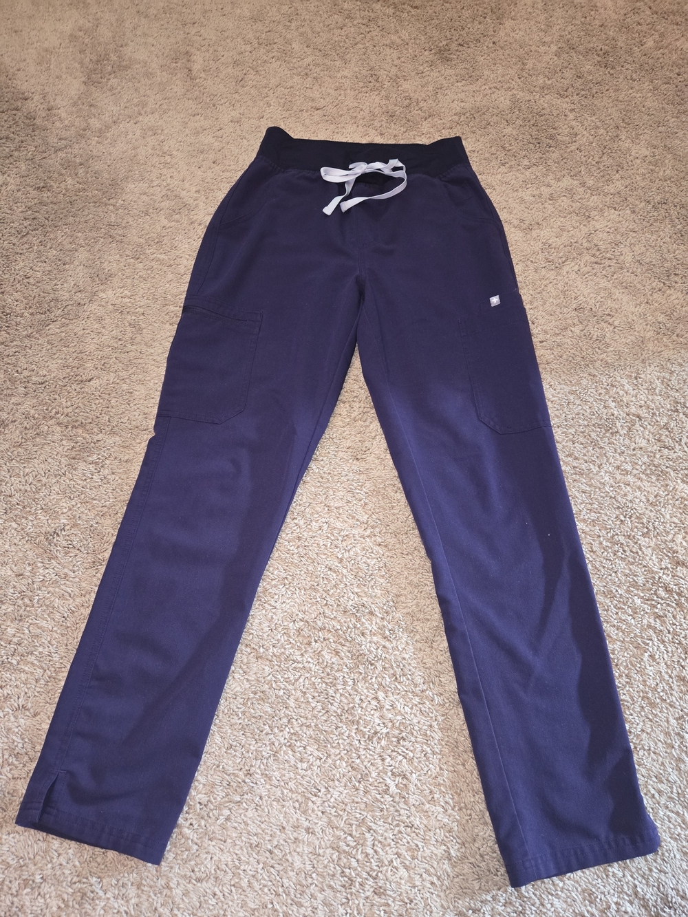PURPLE JAM Drawstring Scrub Pants